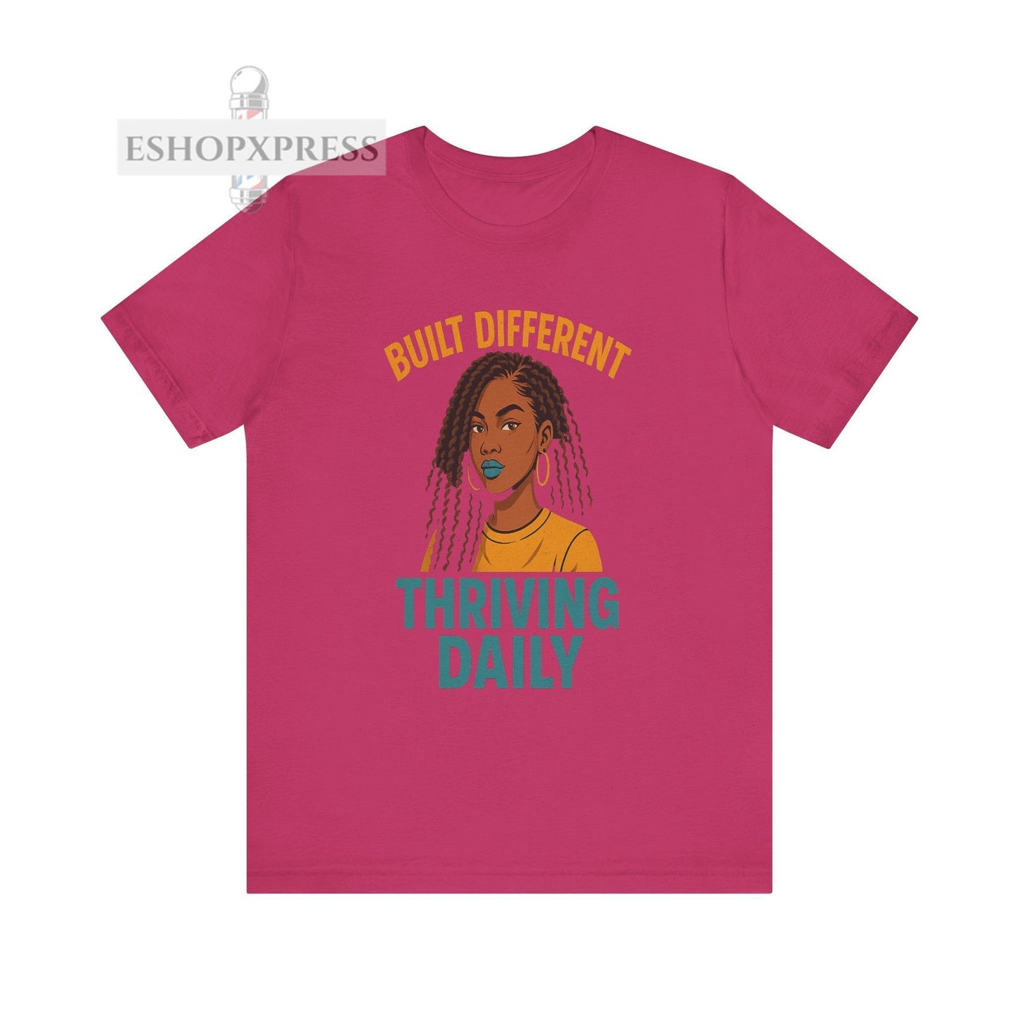 Built Different Thriving Daily Crew Neck Tee