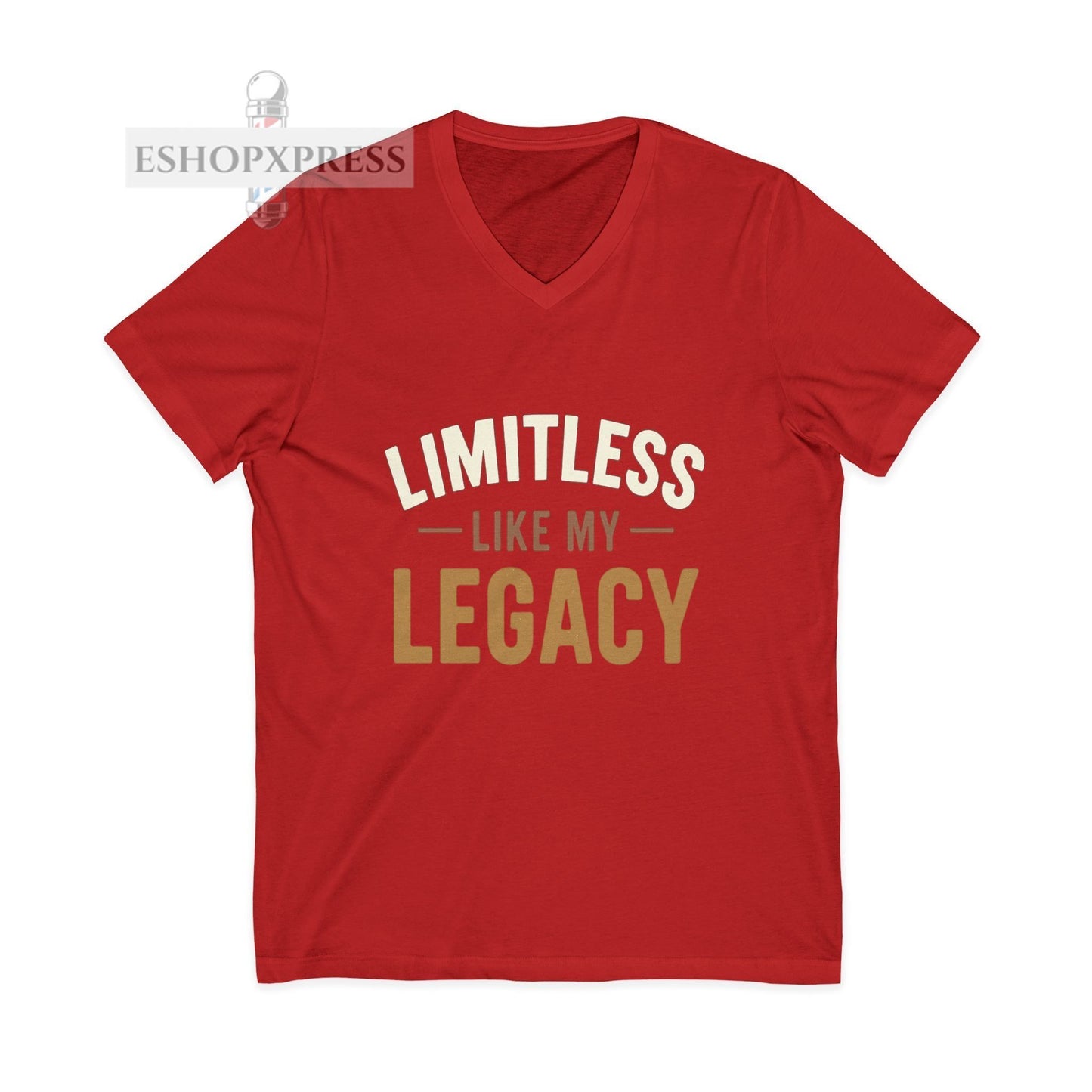 Limit Less like my Legacy -V-Neck Tee