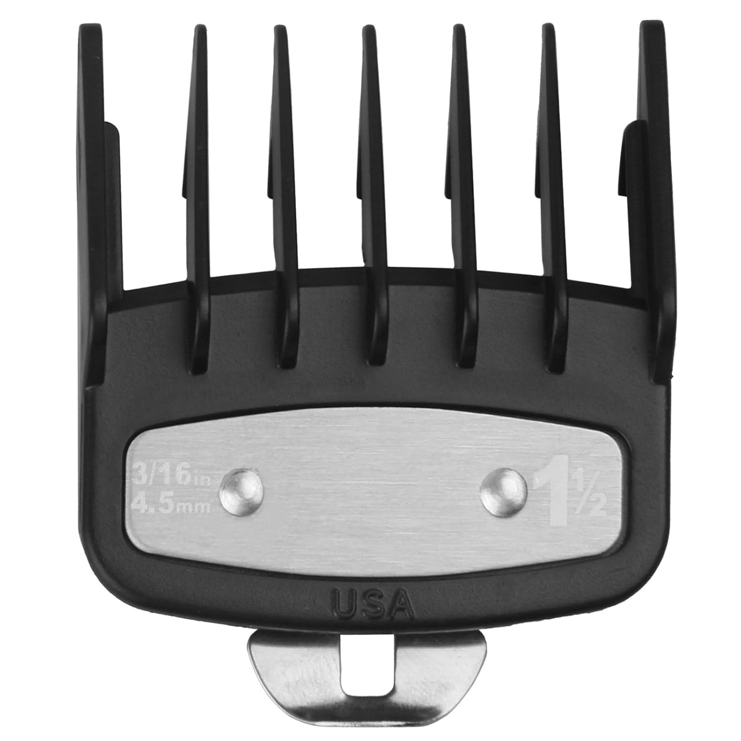 2 Pcs Replacement for Wahl 1/2 Premium Clipper Guard Clip Guide Metal #3354-100 1/16" 1.5Mm Premium Metal Clipper Guard Replacement for Wahl 1/2 - Achieve Precise Cuts with Confidence