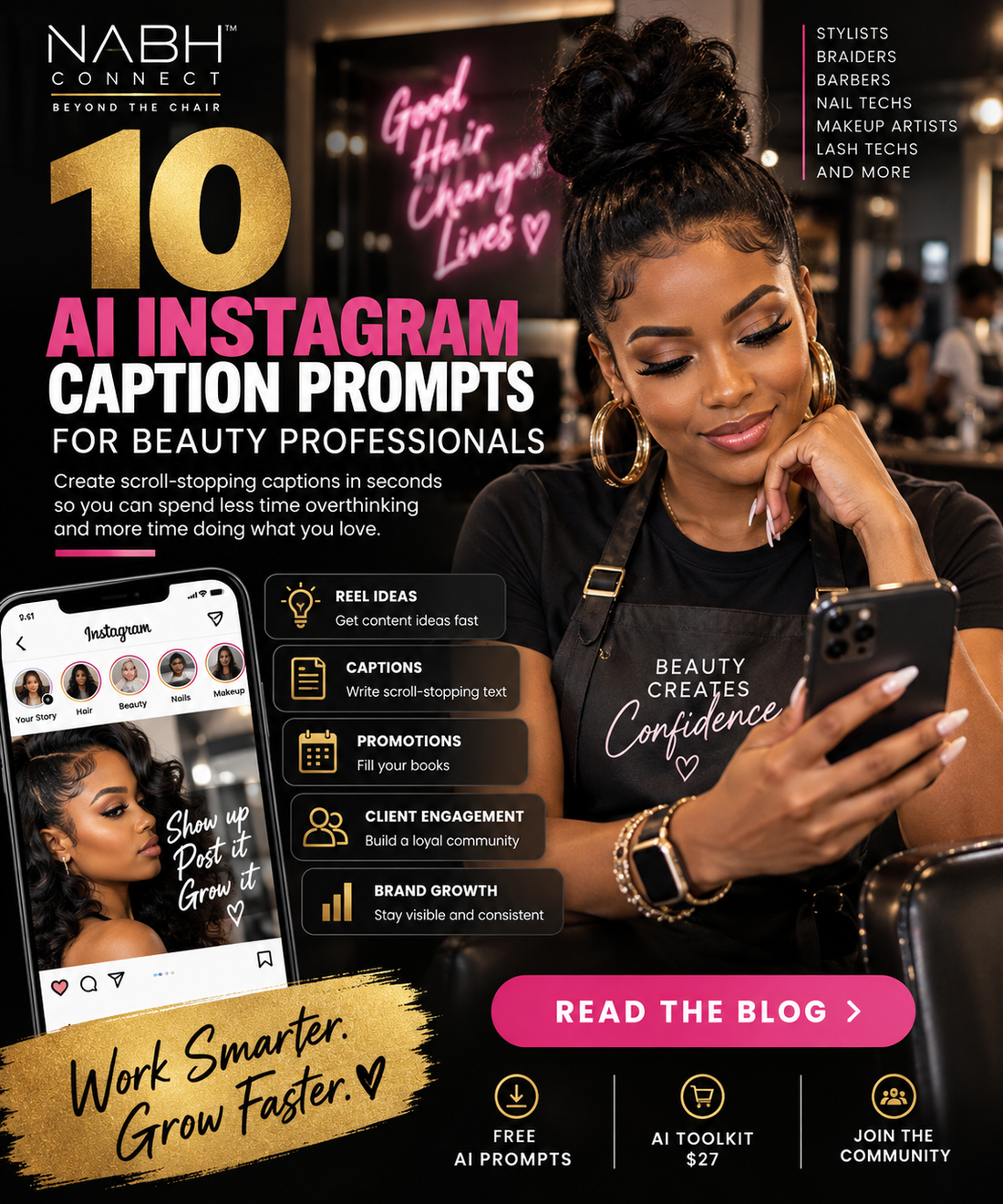 10 AI Instagram Caption Prompts