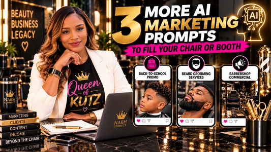 3 More AI Marketing Prompts to Fill Your Chair or Booth
