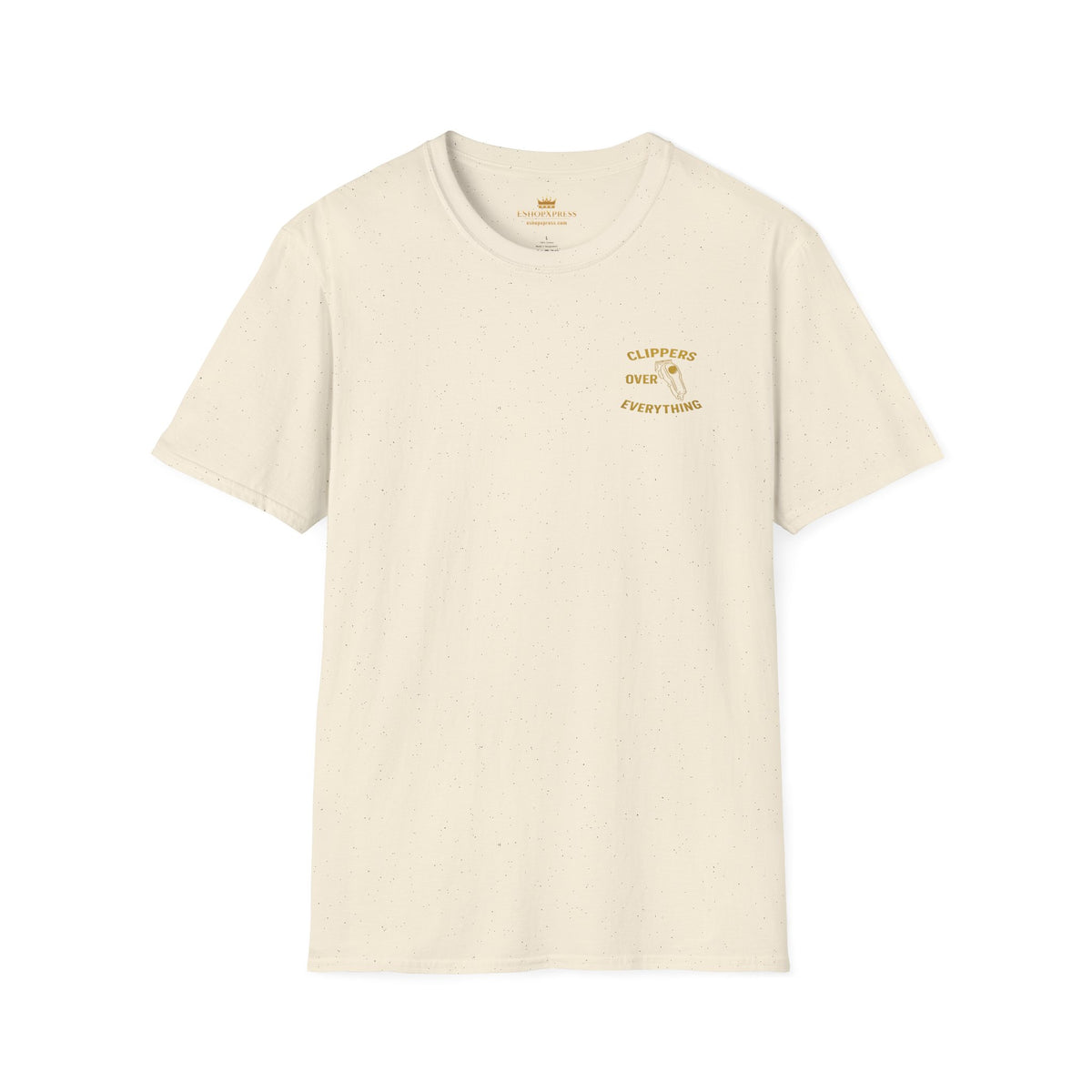 Men's Clippers over everything Barber T-Shirt – Front & Back Print