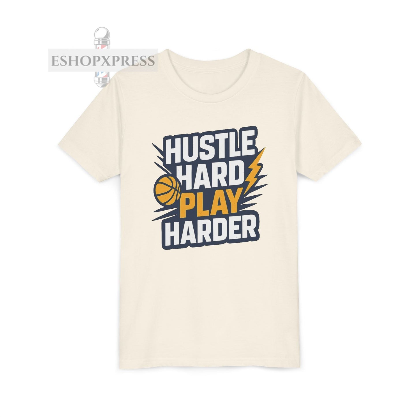 Hustle Hard Play Harder 2 - Youth Short Sleeve Tee