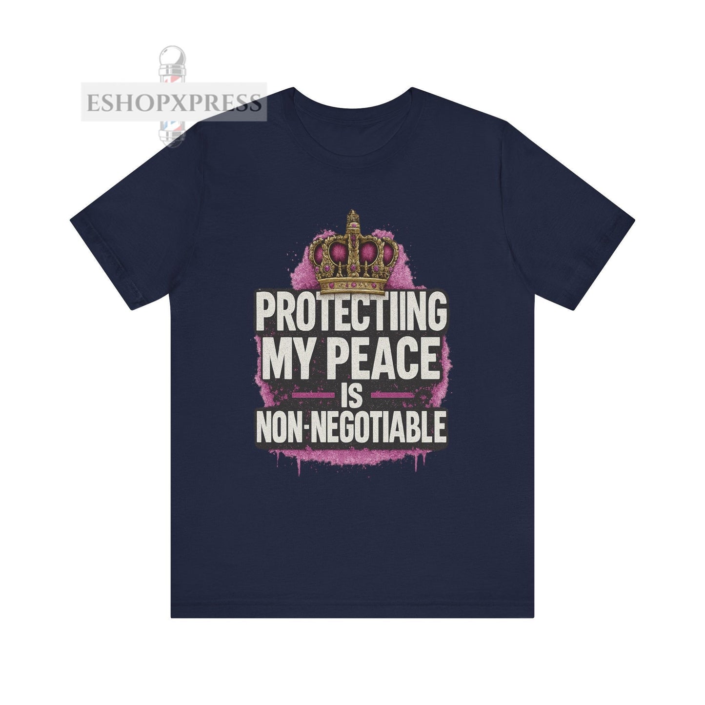 Protecting My Peace is Non-Negotiable | Empowerment Tee for Women Barbers and Stylists