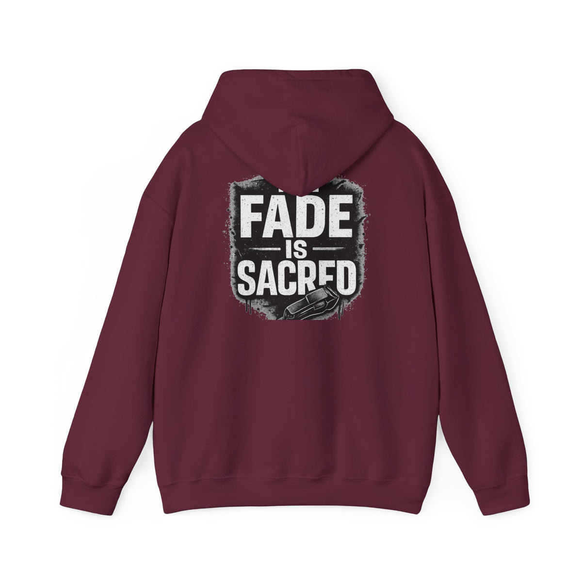 The Fade is Sacred Hoodie – Front & Back Print