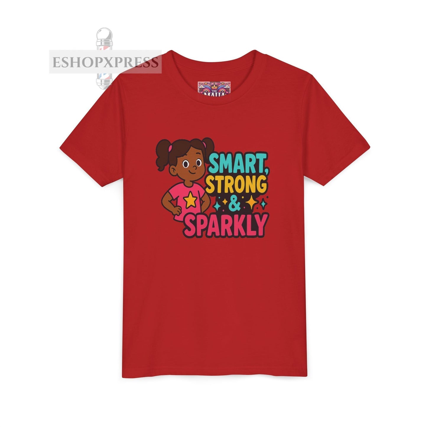 Smart Strong Sparkly -Youth Short Sleeve Tee