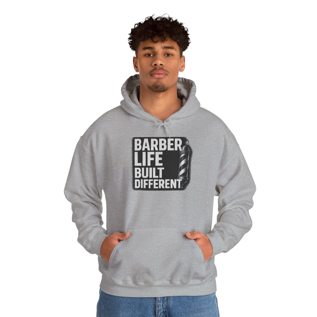 Barber Life Built Different Hoodie
