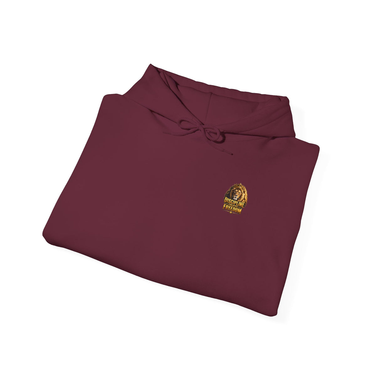 Discipline Creates Freedom Lion Barber Hoodie – Front & Back Print | King of Kutz Collection