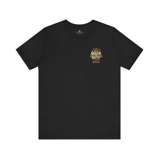Queen of Kutz Dallas| Unisex Tee for Stylists & Barbers – Front & Back Print
