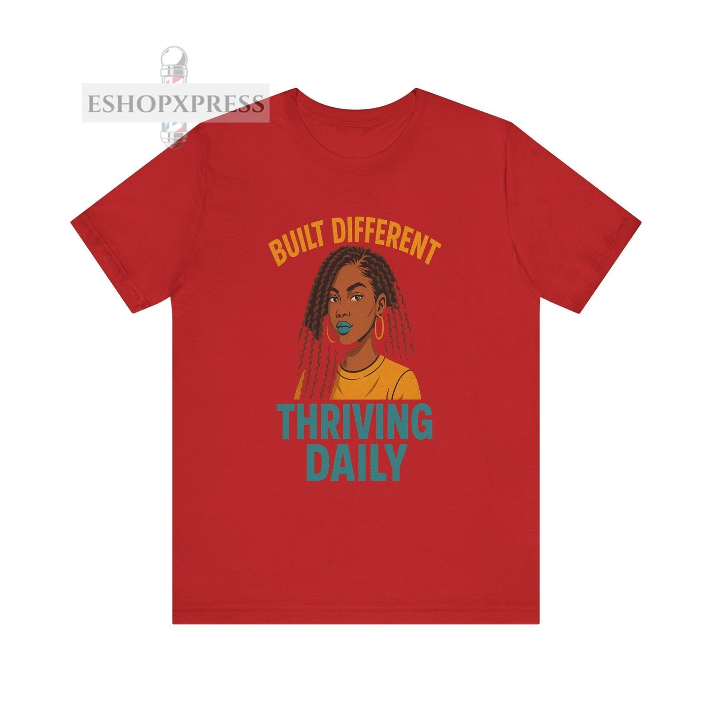 Built Different Thriving Daily Crew Neck Tee