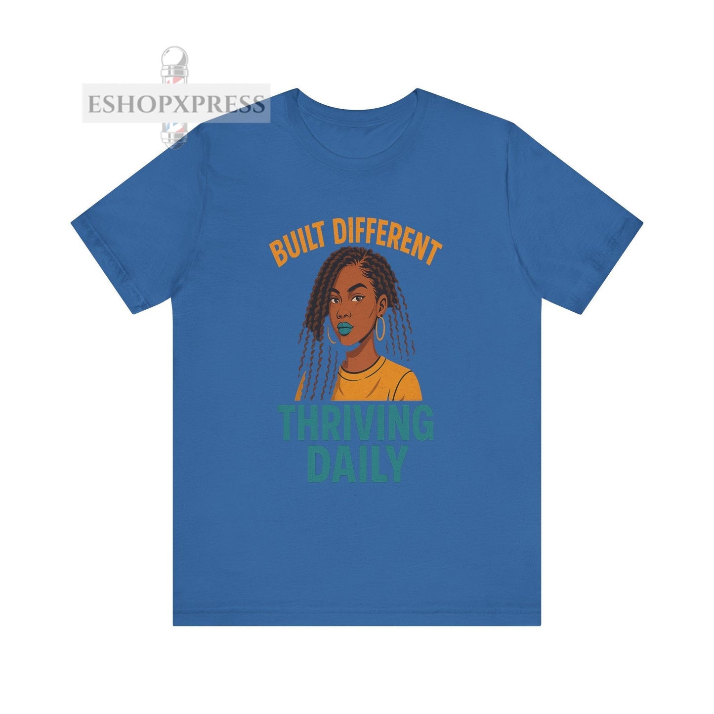 Built Different Thriving Daily Crew Neck Tee