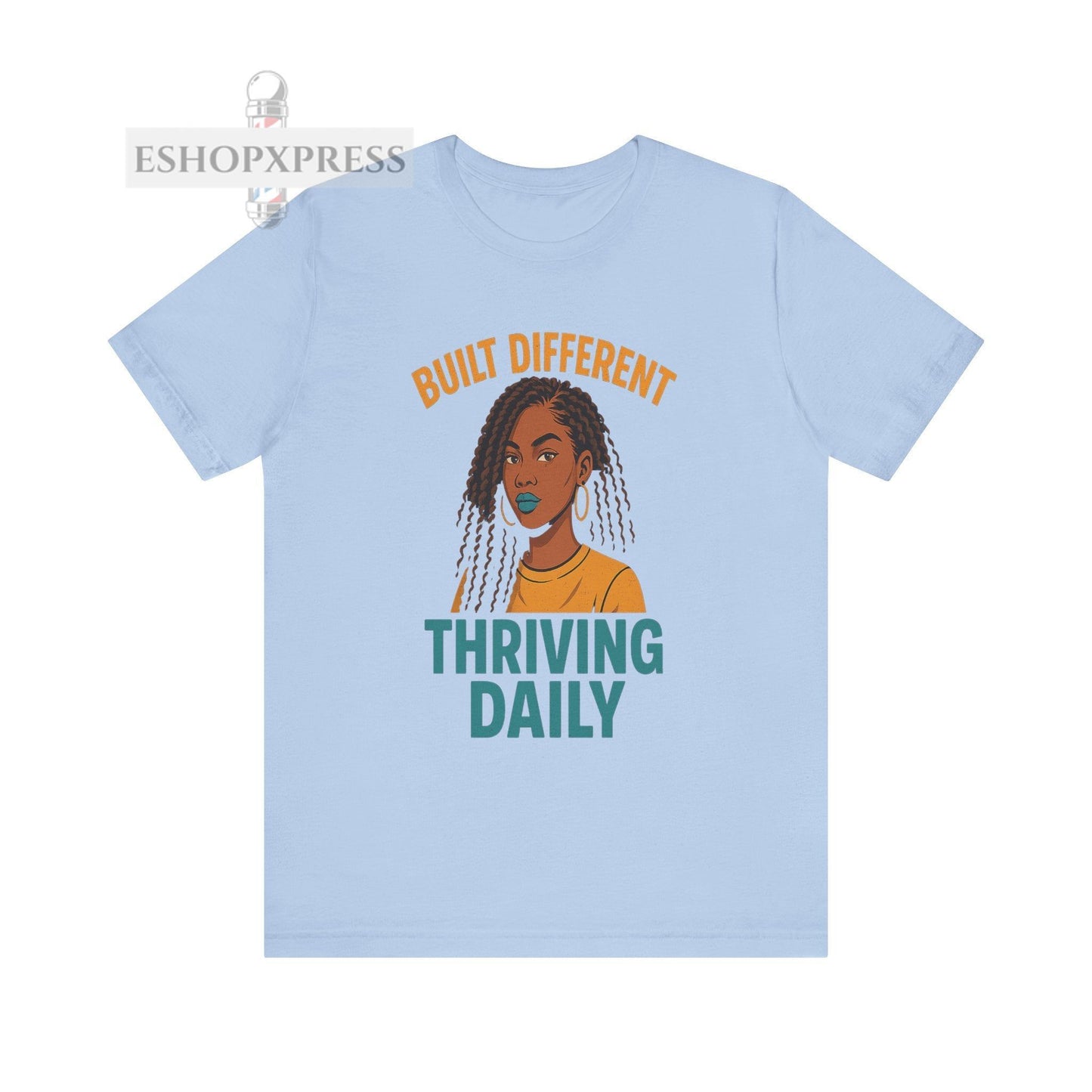 Built Different Thriving Daily Crew Neck Tee