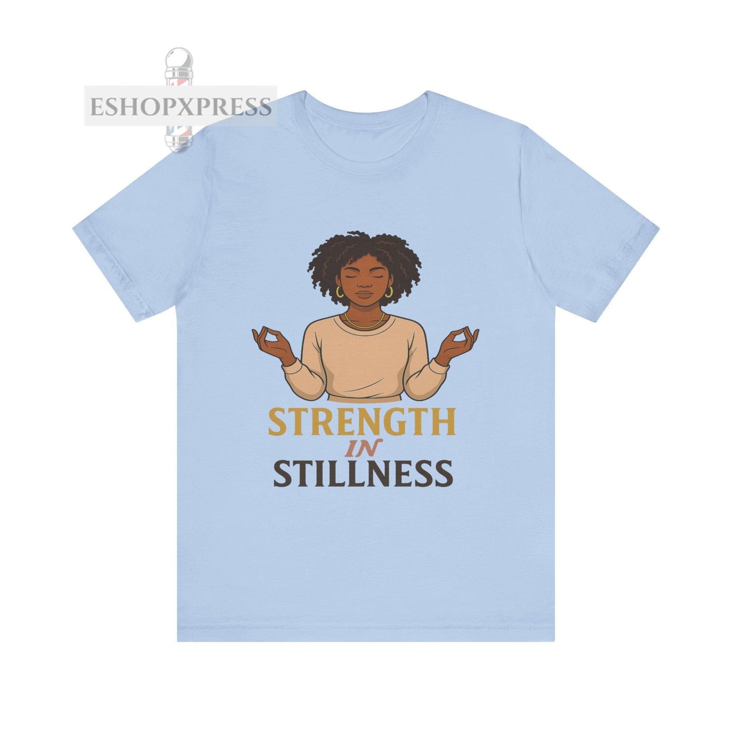 Strength in Stillness - Crew Neck Tee