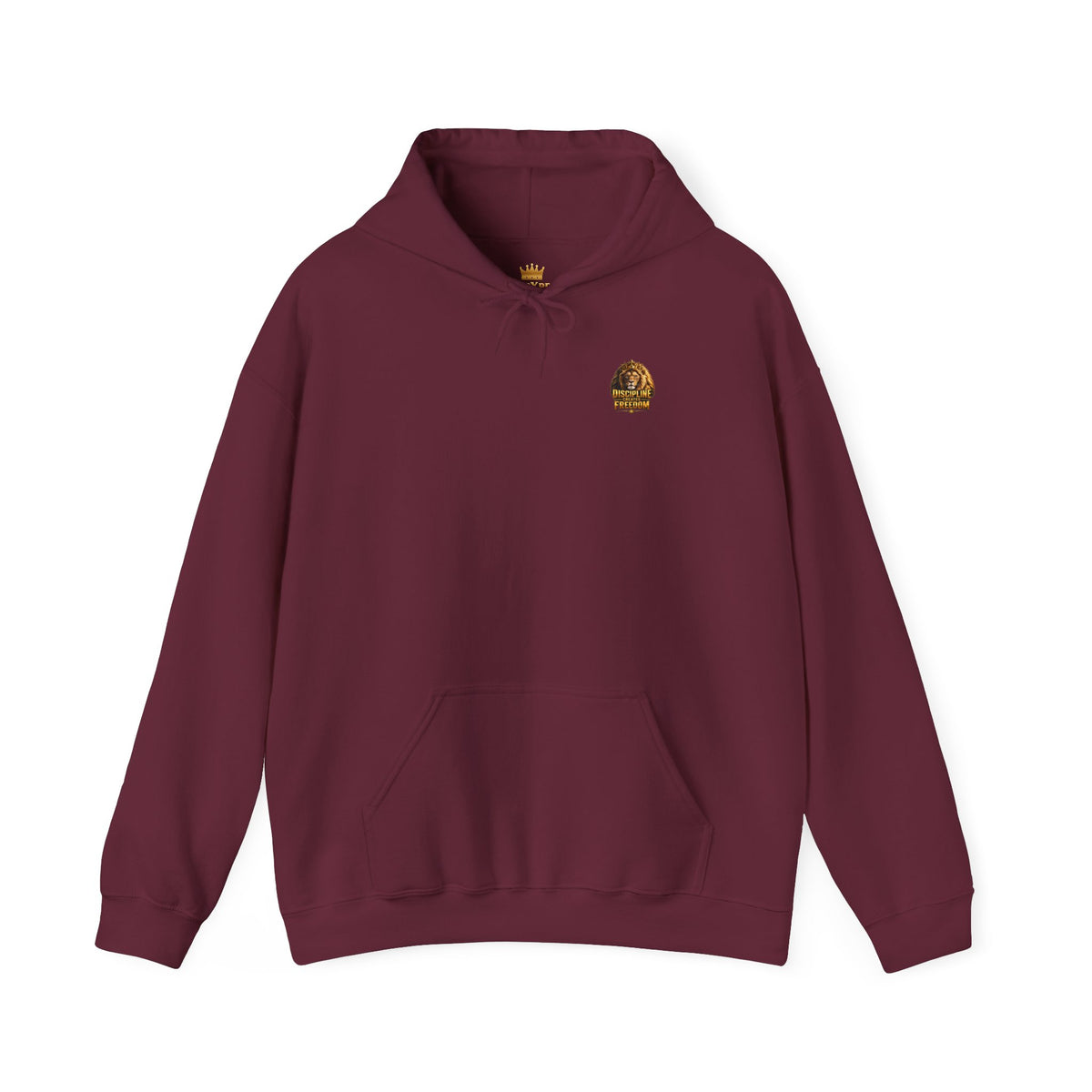 Discipline Creates Freedom Lion Barber Hoodie – Front & Back Print | King of Kutz Collection