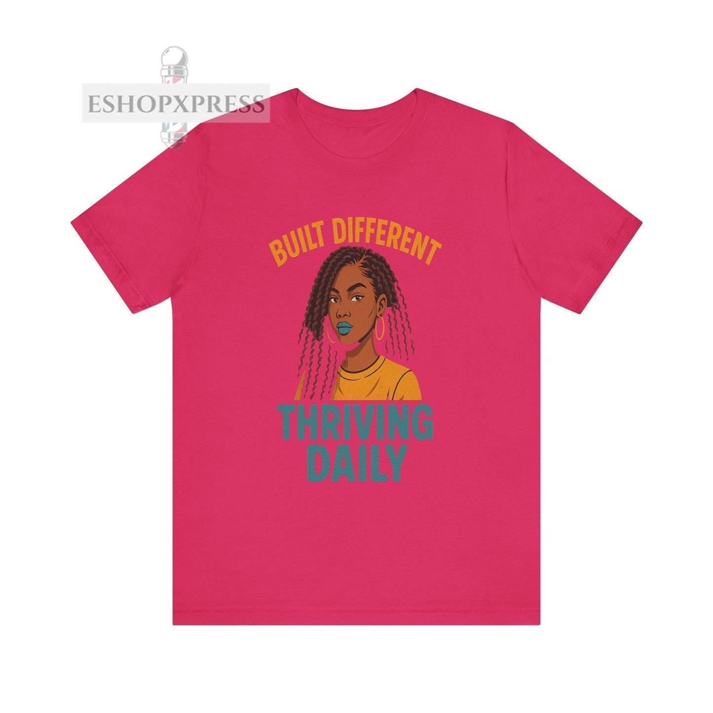 Built Different Thriving Daily Crew Neck Tee