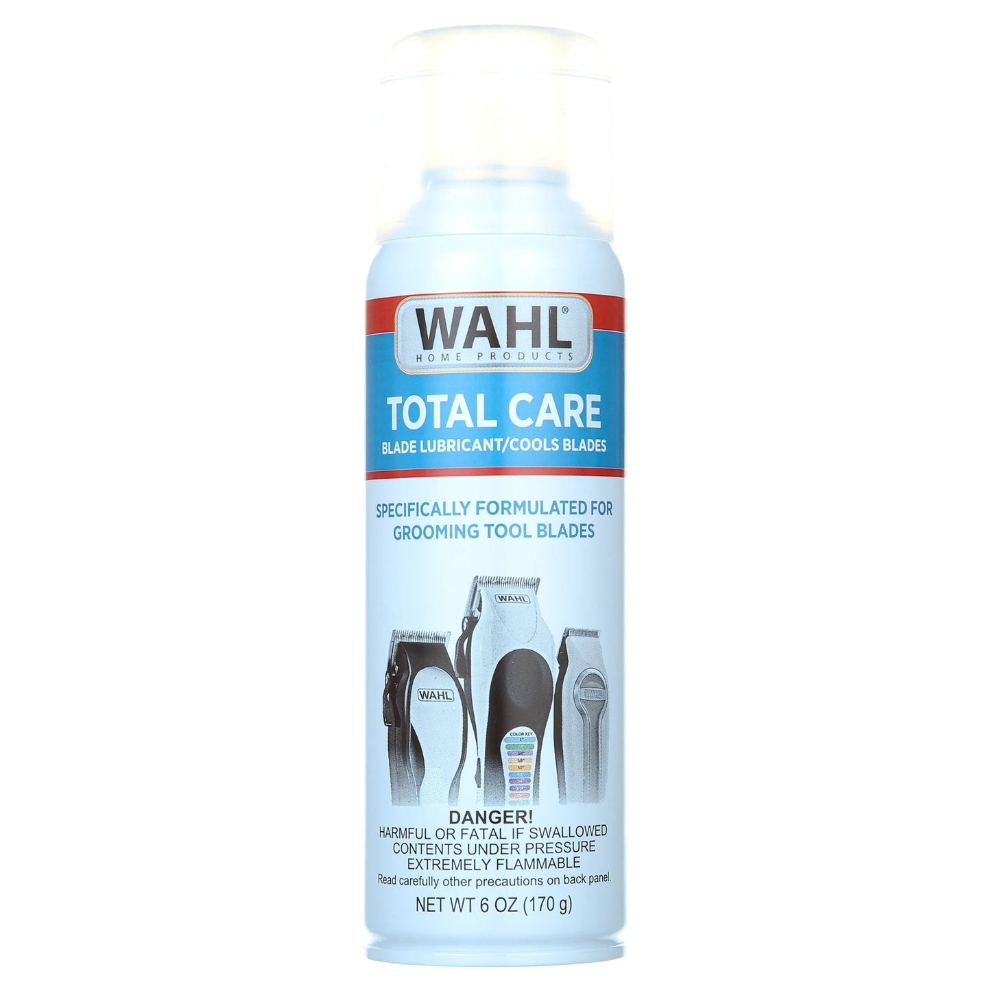 Total Care Hair Clipper Blade Lubricant, Cleaner and Coolant Spray, 6Oz #3776
