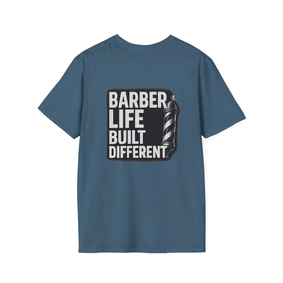 Barber Life Built Different – Front & Back Print