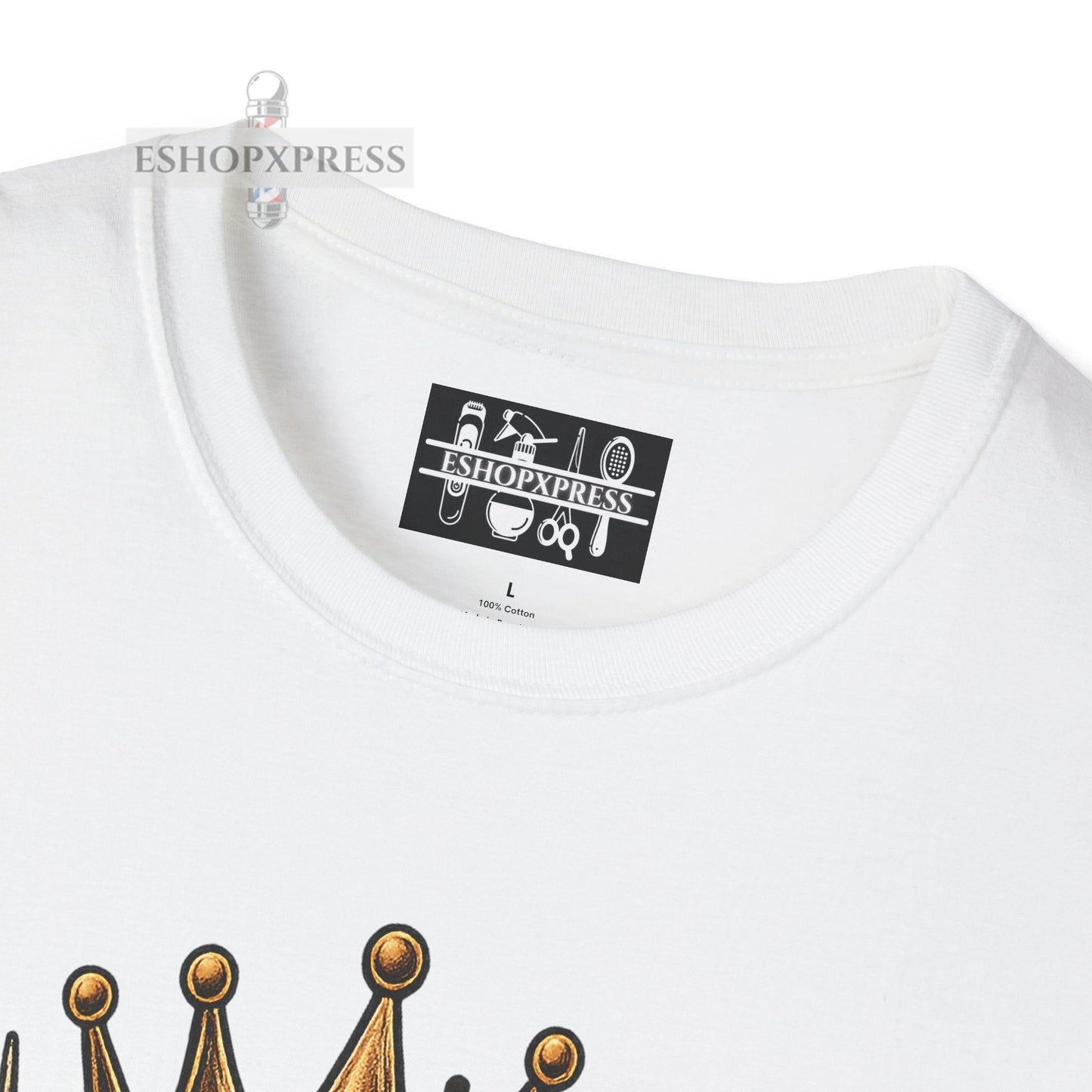 King of Kutz Puerto Rican Barber T-Shirt – Boricua Pride Barber Life Tee for Men | Fade Master Streetwear by EShopXpress