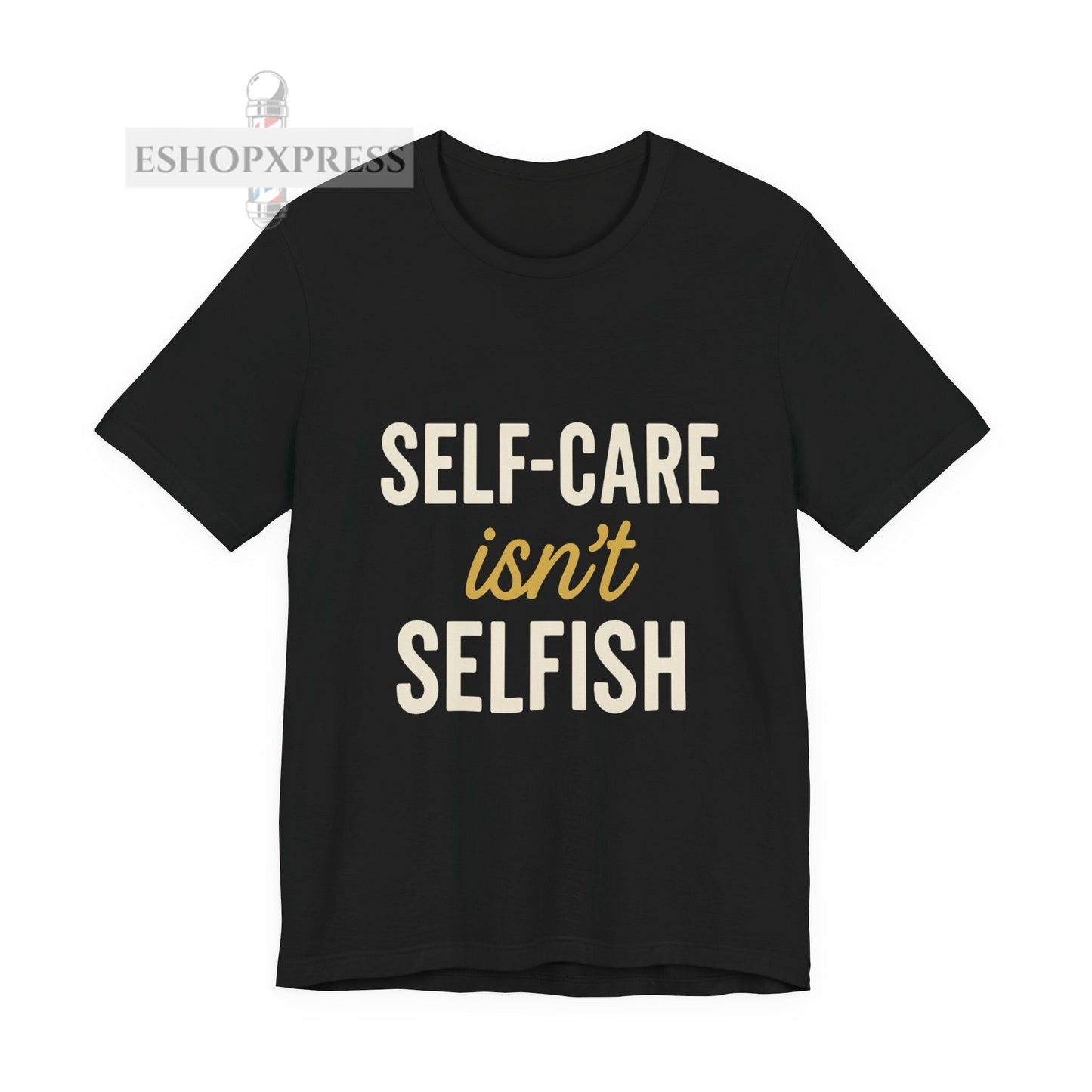 Self-Care Message in Bold Typography