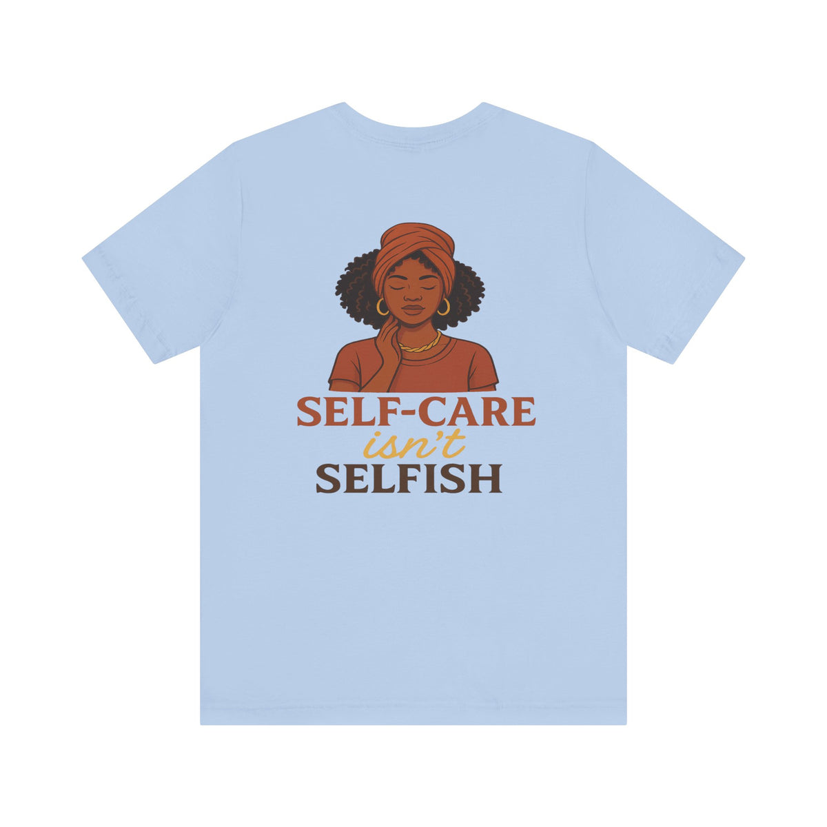 Tranquil Confidence and Self-Care – Front & Back Print