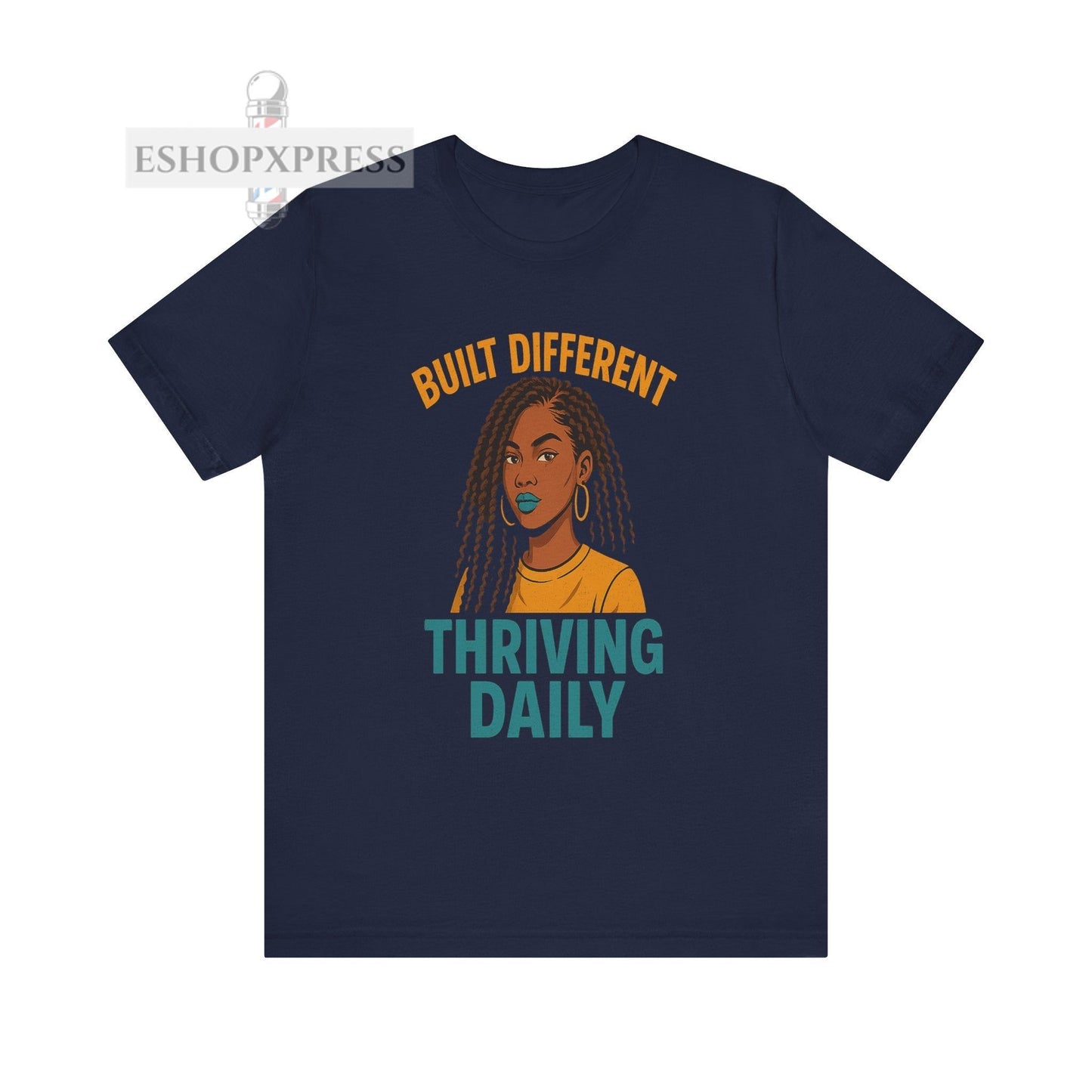 Built Different Thriving Daily Crew Neck Tee