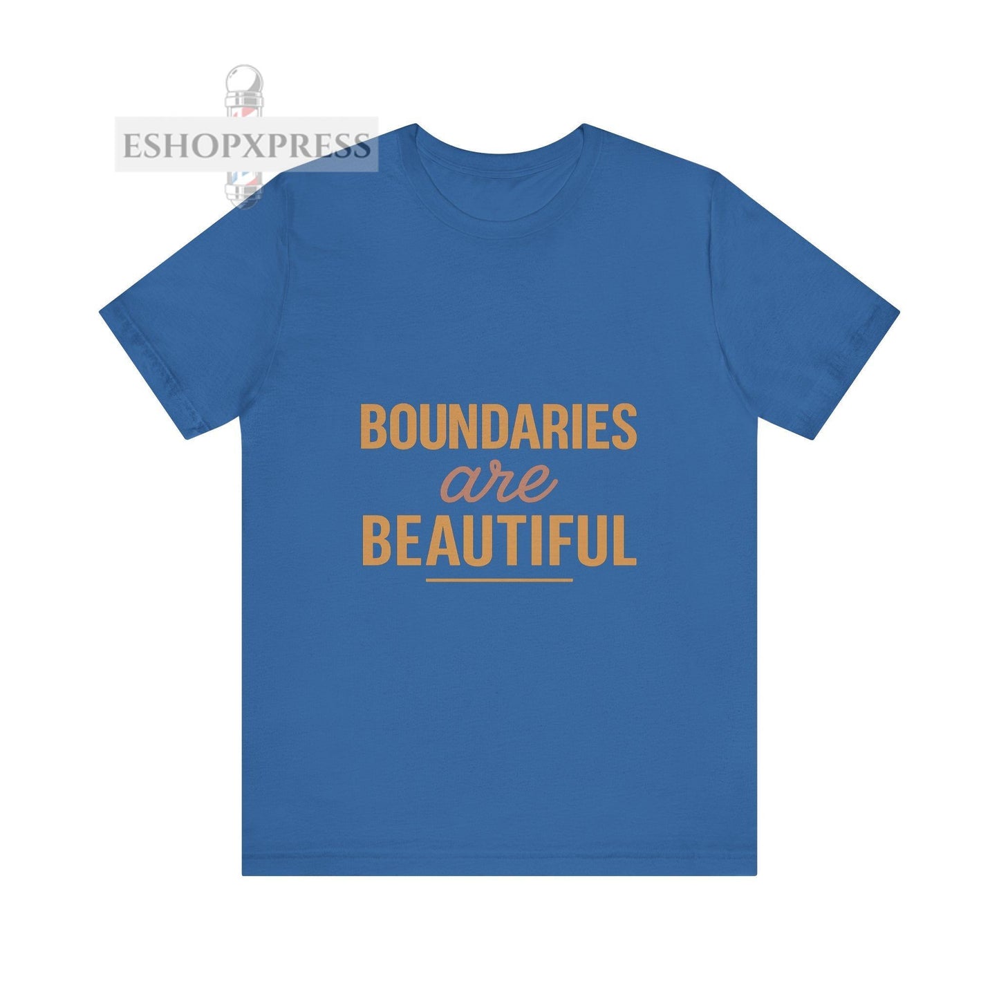 Boundaries are Beautiful Variation - Crew Neck Tee