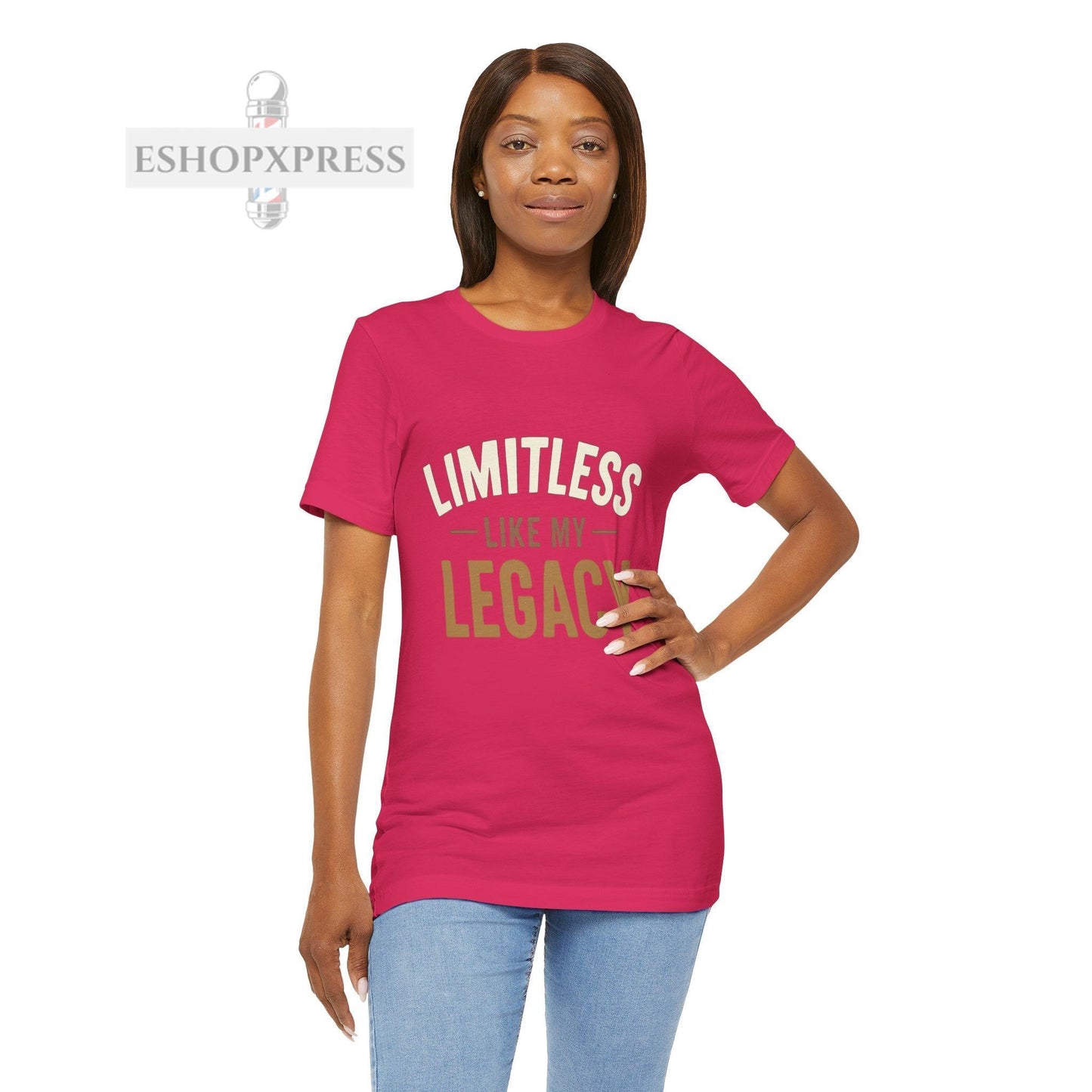 Limitless Like My Legacy Tee | For Hairstylists and Barbers