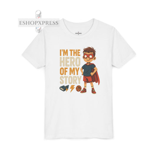 I'M The Hero Of My Story - Youth Short Sleeve Tee