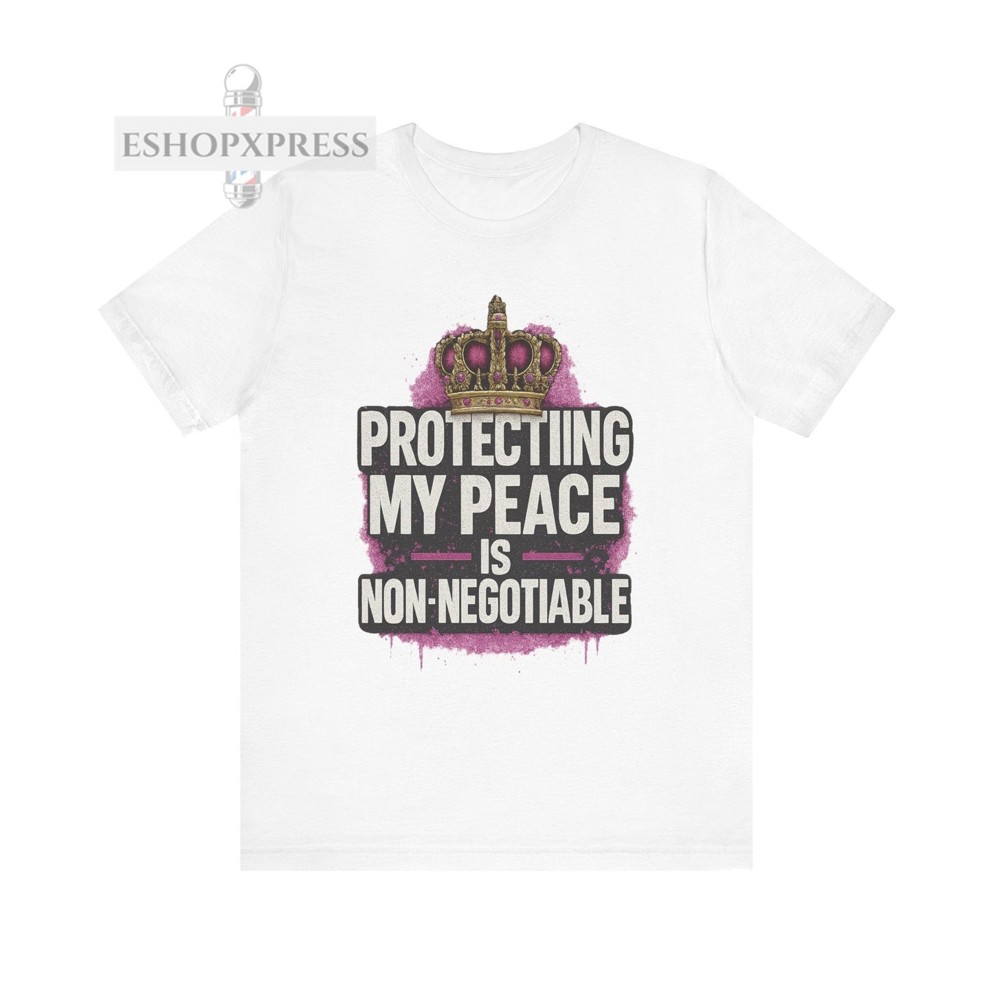 Protecting My Peace is Non-Negotiable | Empowerment Tee for Women Barbers and Stylists