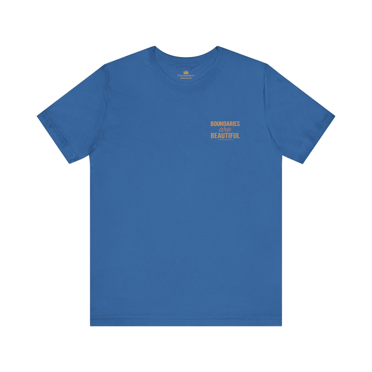 Boundaries are Beautiful Variation – Front & Back Print | Crew Neck Tee