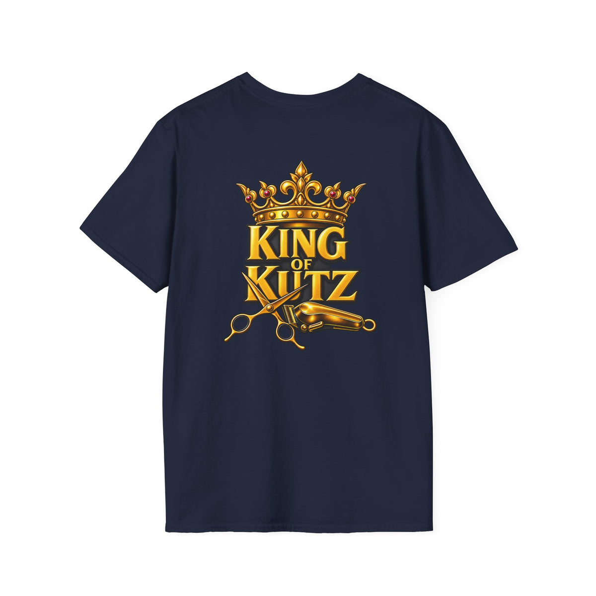 Men's King of Kutz Barber T-Shirt – Front & Back Print