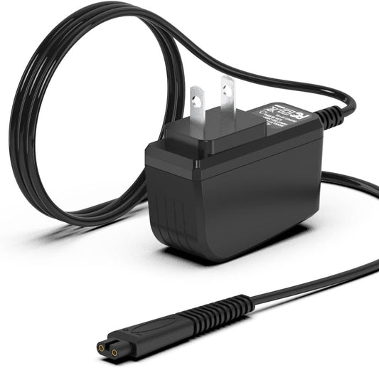 5V 1A Charger for Andis Shaver Andis Charger Power Cord Adapter Replacement for 17150 TS-1 17220 17195 Profoil 17190 17165 17170 17205 17220 Lithium Titanium plus TS-2 Replacement Pro Foil Shaver- 5Ft