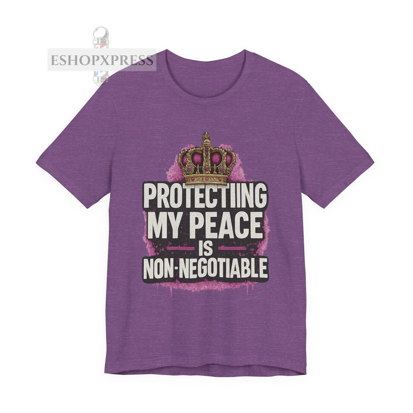 Protecting My Peace is Non-Negotiable | Empowerment Tee for Women Barbers and Stylists