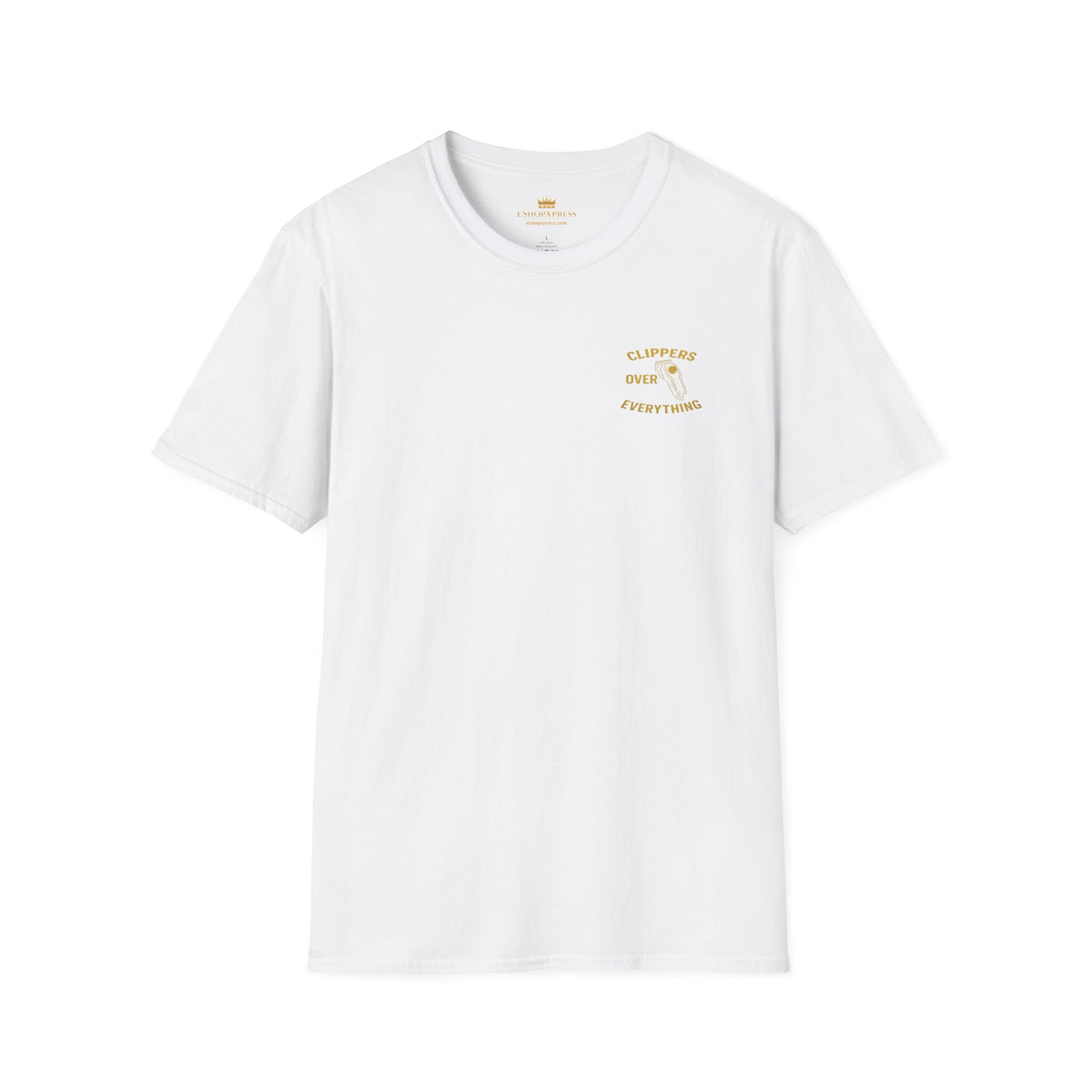 Men's Clippers over everything Barber T-Shirt – Front & Back Print