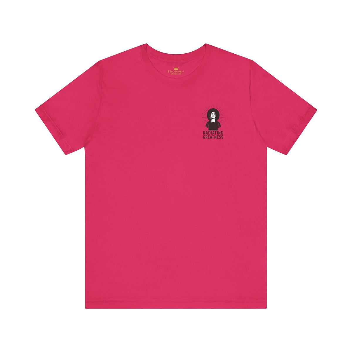 Radiating Greatness – Front & Back Print | Empowerment Tee