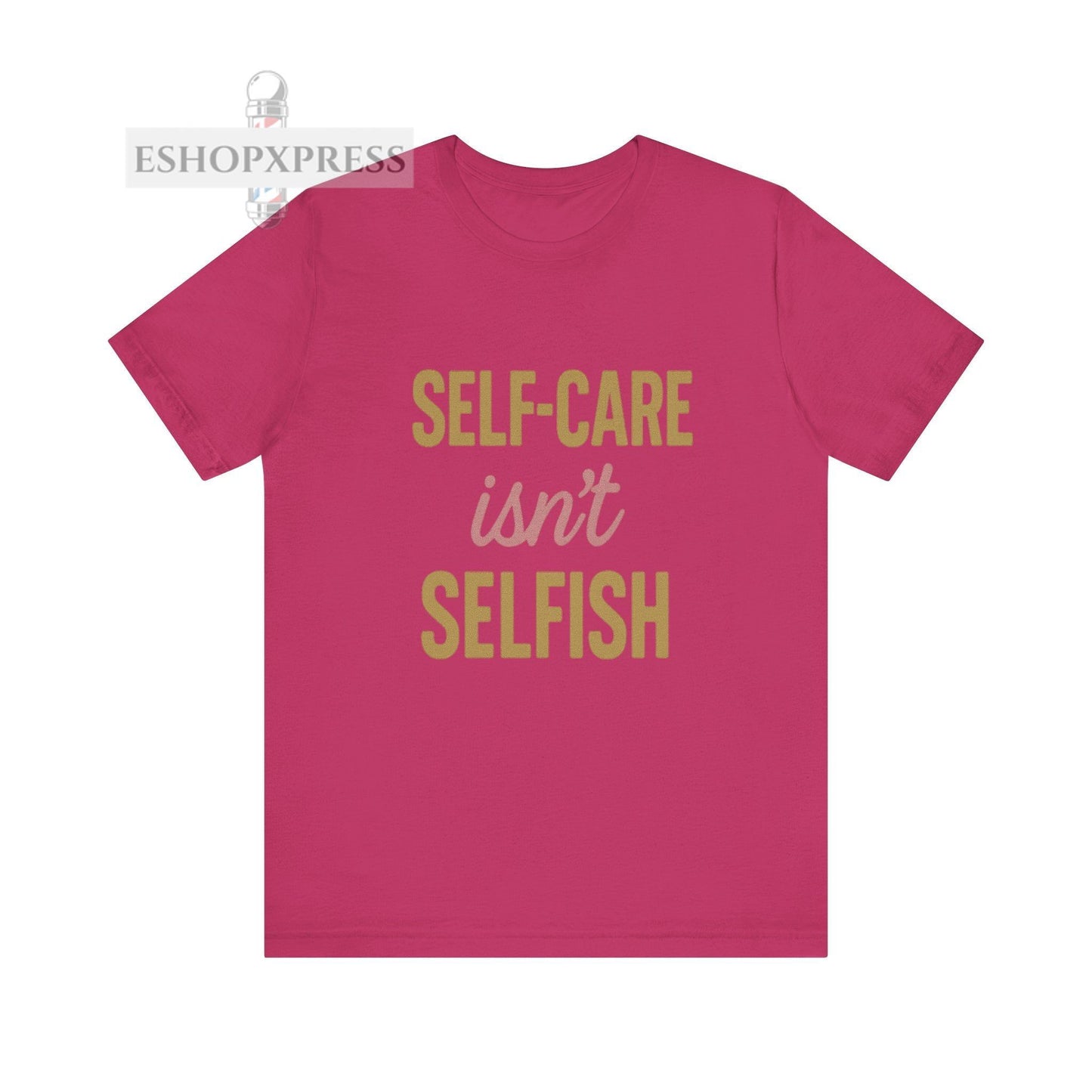 Motivational Self-Care Quote Design Tee