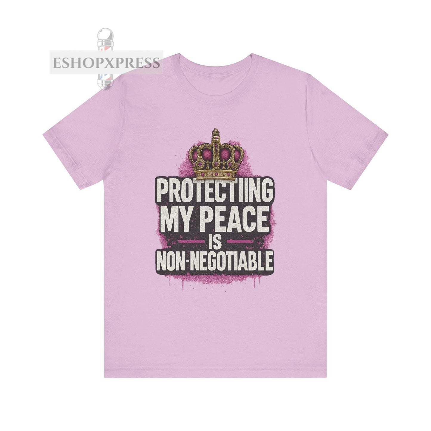 Protecting My Peace is Non-Negotiable | Empowerment Tee for Women Barbers and Stylists