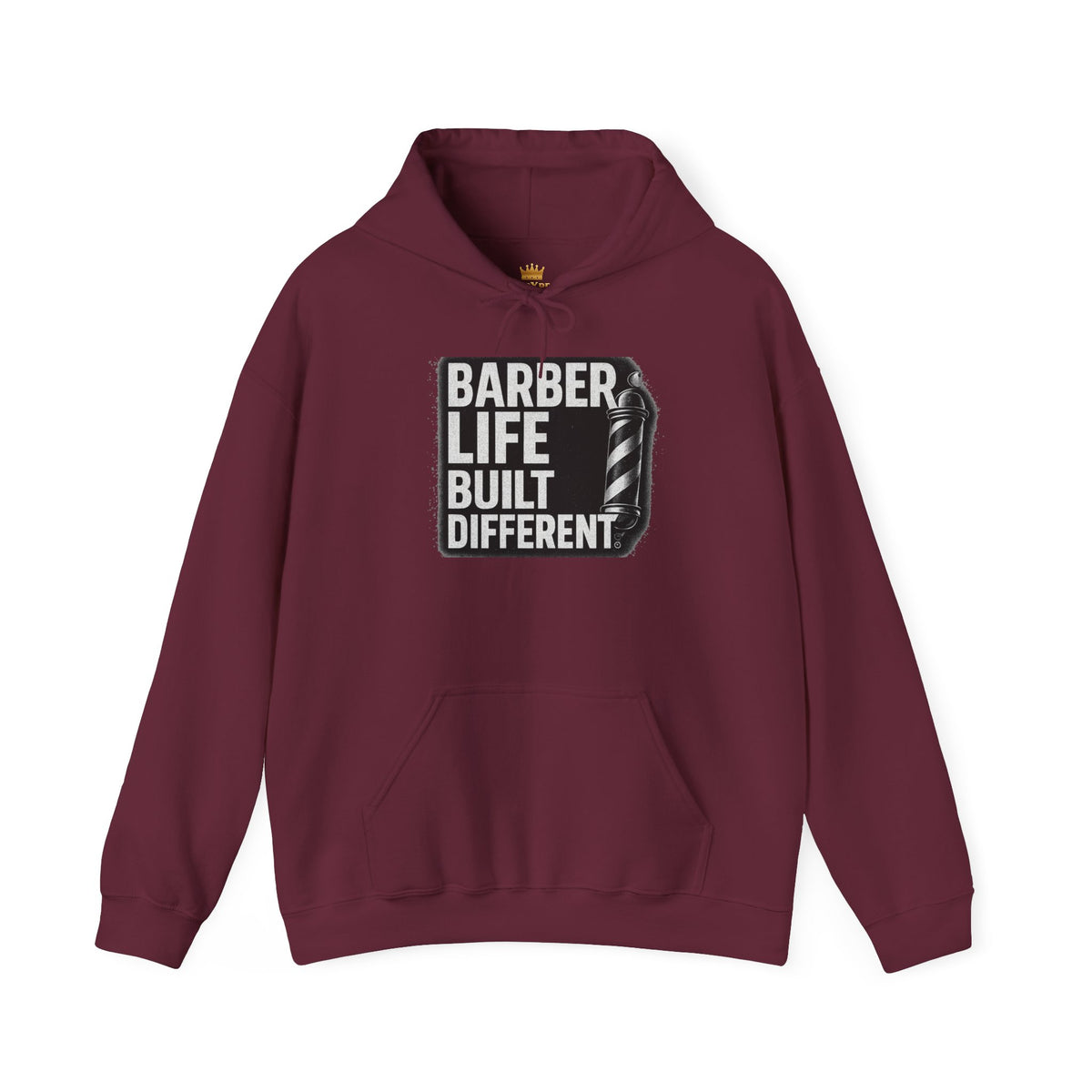 Barber Life Built Different Hoodie