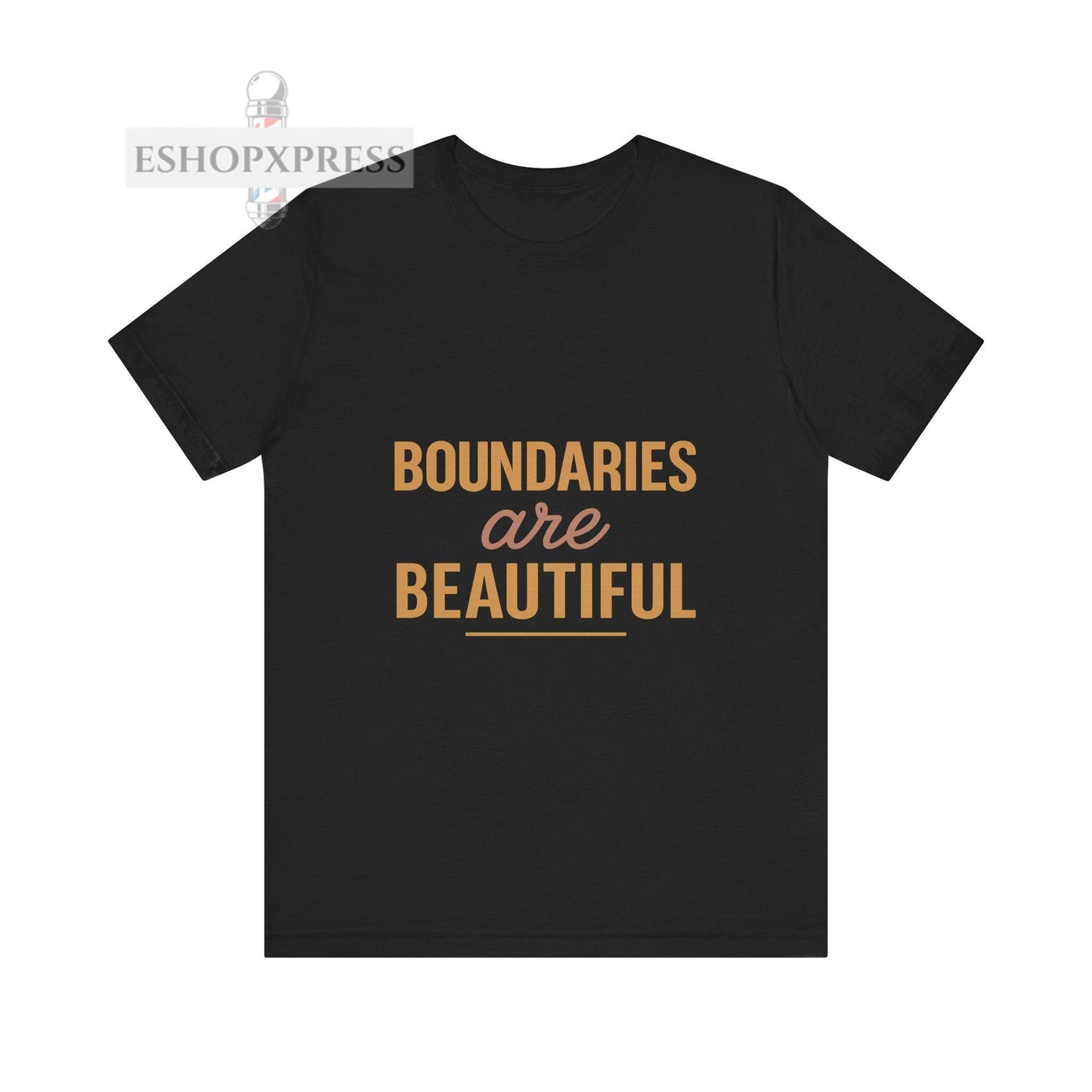 Boundaries are Beautiful Variation - Crew Neck Tee