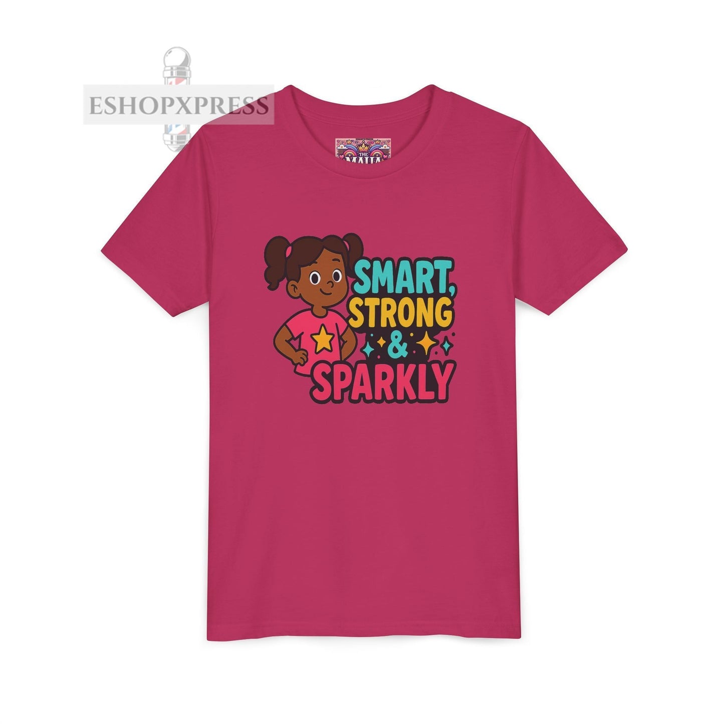 Smart Strong Sparkly -Youth Short Sleeve Tee