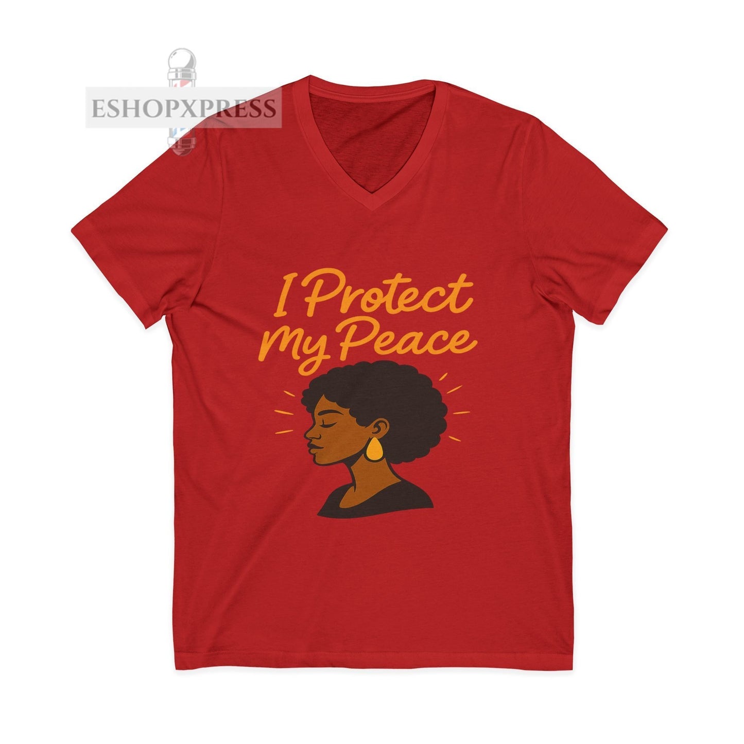 Copy of I Protect My Peace - V-Neck Tee