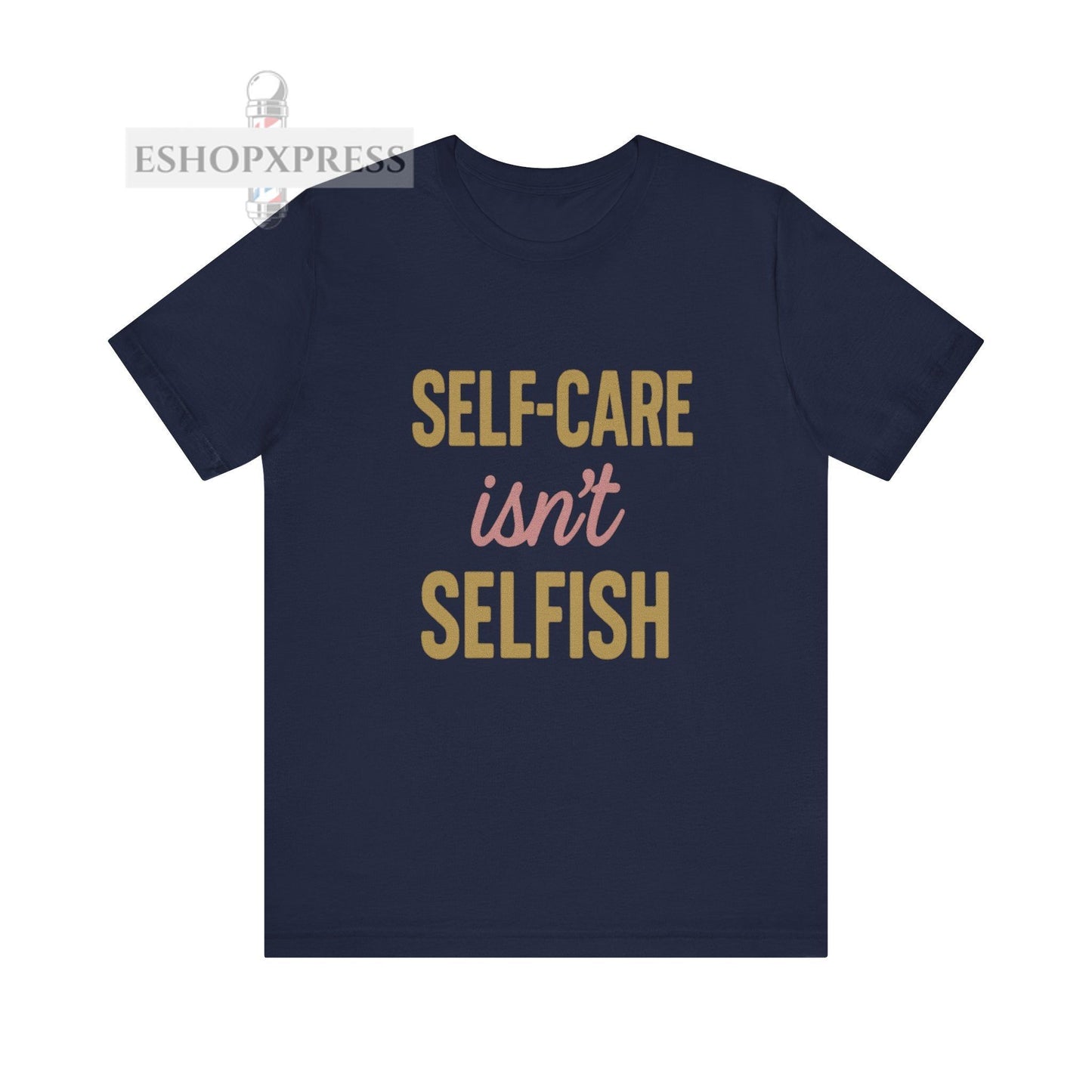 Motivational Self-Care Quote Design Tee