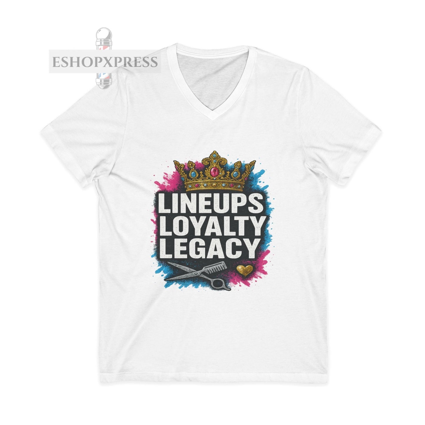 Lineups Loyalty Legacy  Women's V-Neck Tee