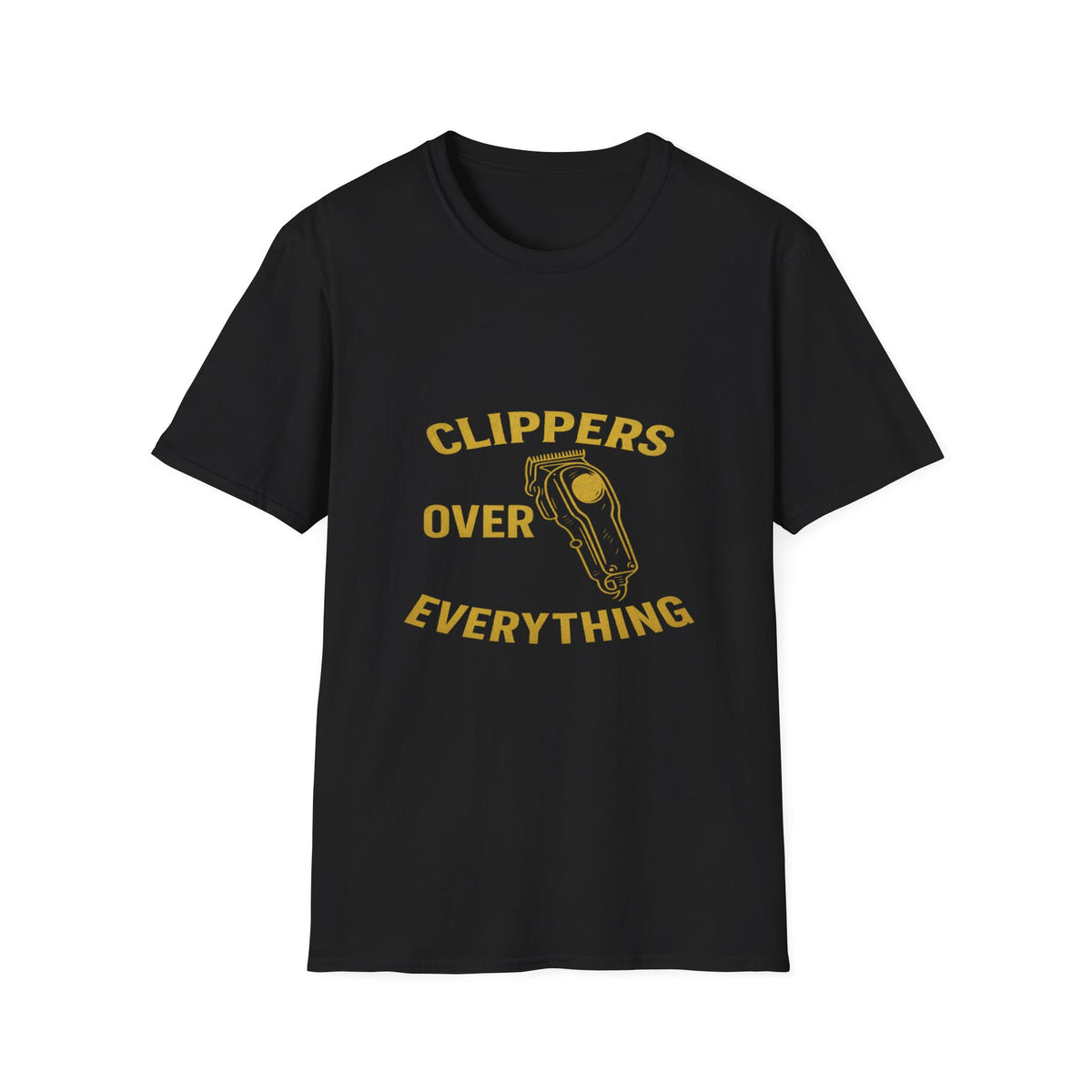 Men's Clippers over everything Barber T-Shirt