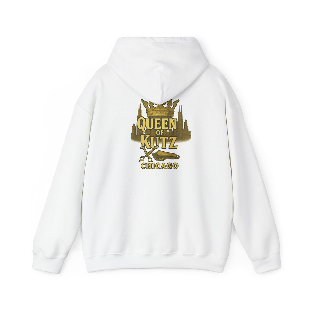 Queen of Kutz Chicago Hoodie – Front & Back Print