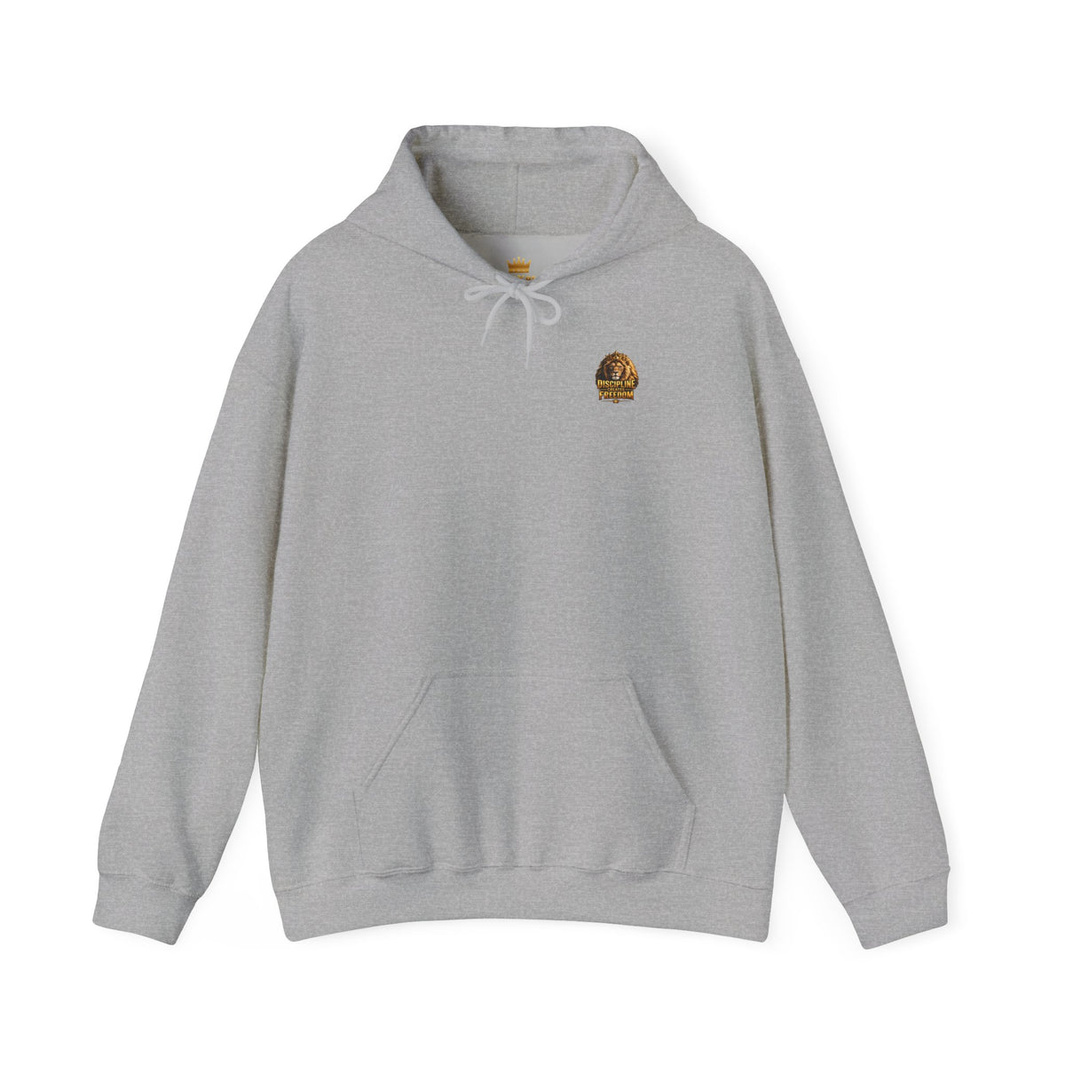 Discipline Creates Freedom Lion Barber Hoodie – Front & Back Print | King of Kutz Collection
