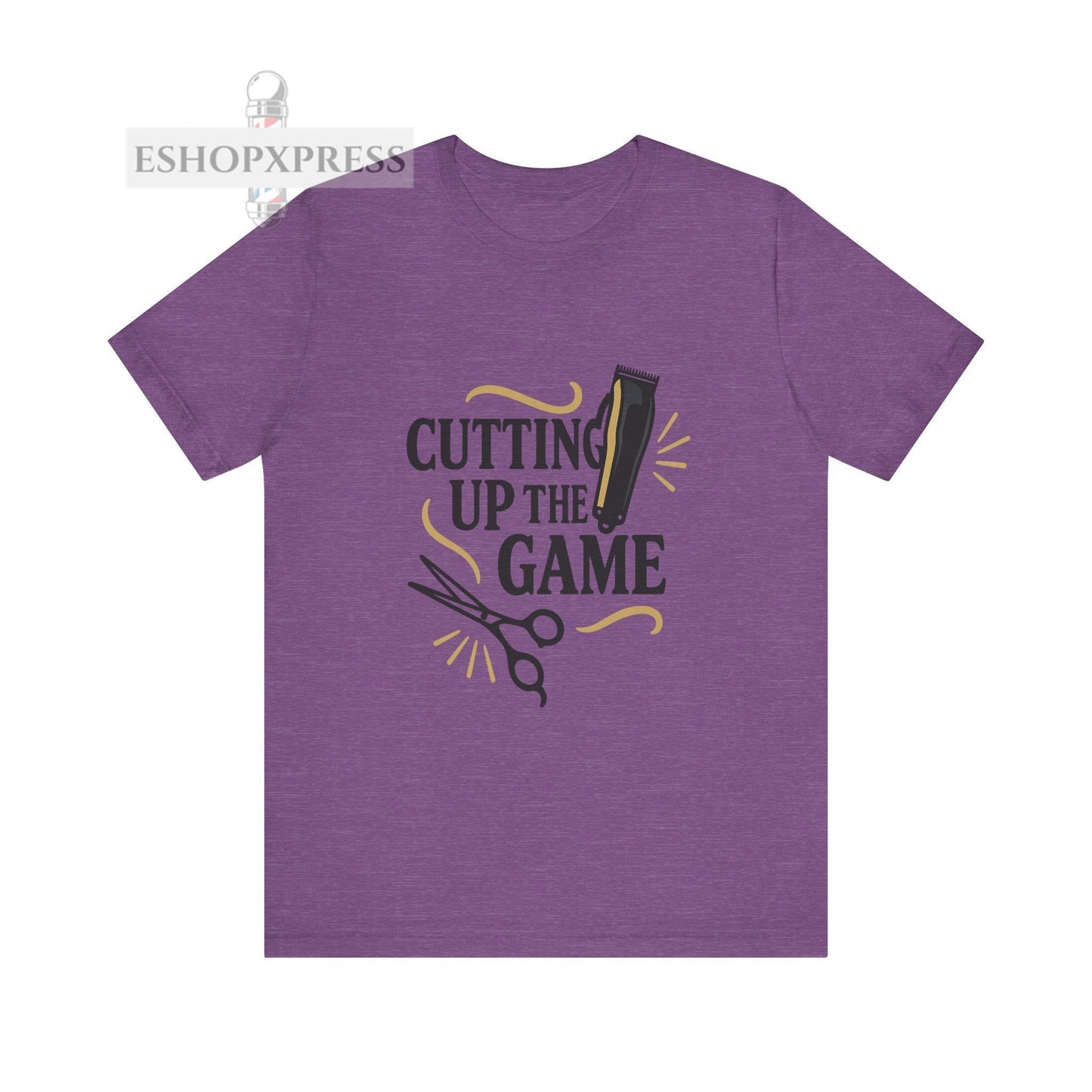 Cutting up the Game | Unisex Tee for Stylists & Barbers