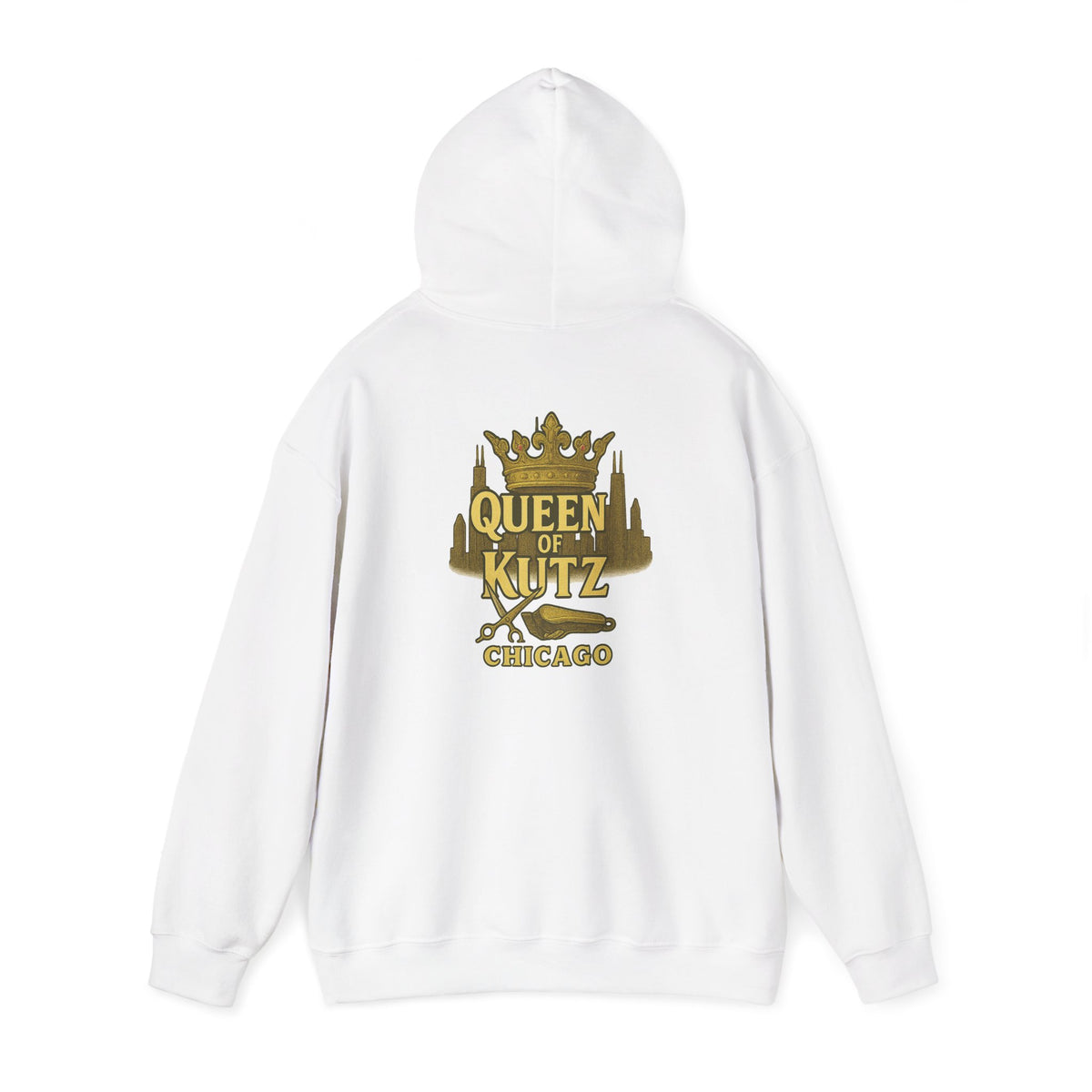 Queen of Kutz Chicago Hoodie – Front & Back Print