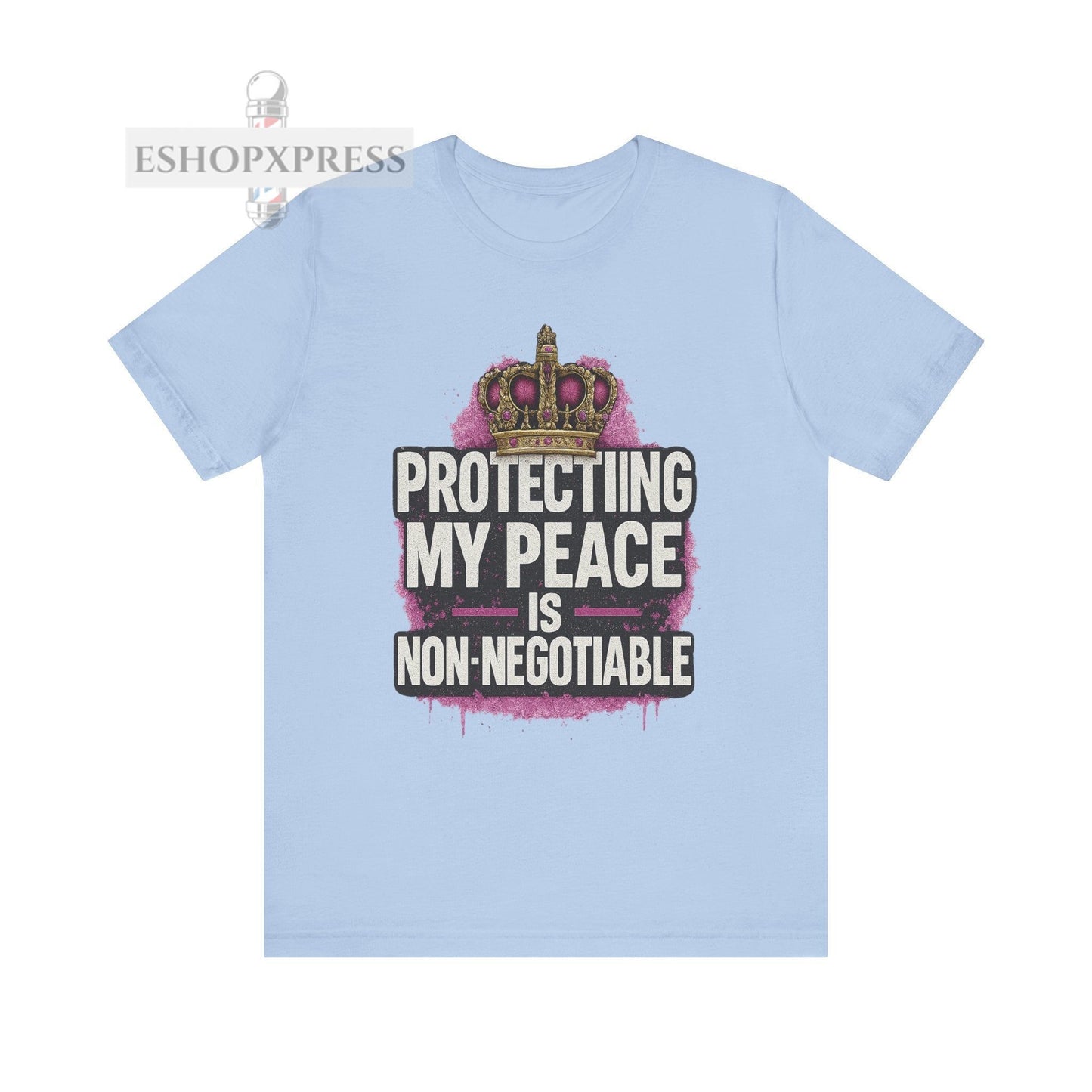 Protecting My Peace is Non-Negotiable | Empowerment Tee for Women Barbers and Stylists