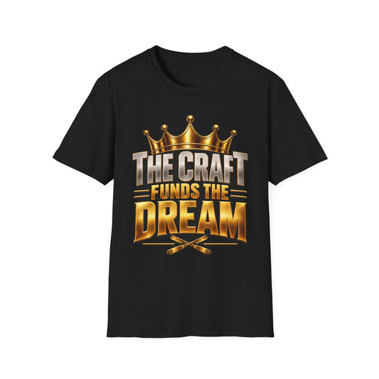 The Craft Funds the Dream Barber T-Shirt | King of Kutz Collection